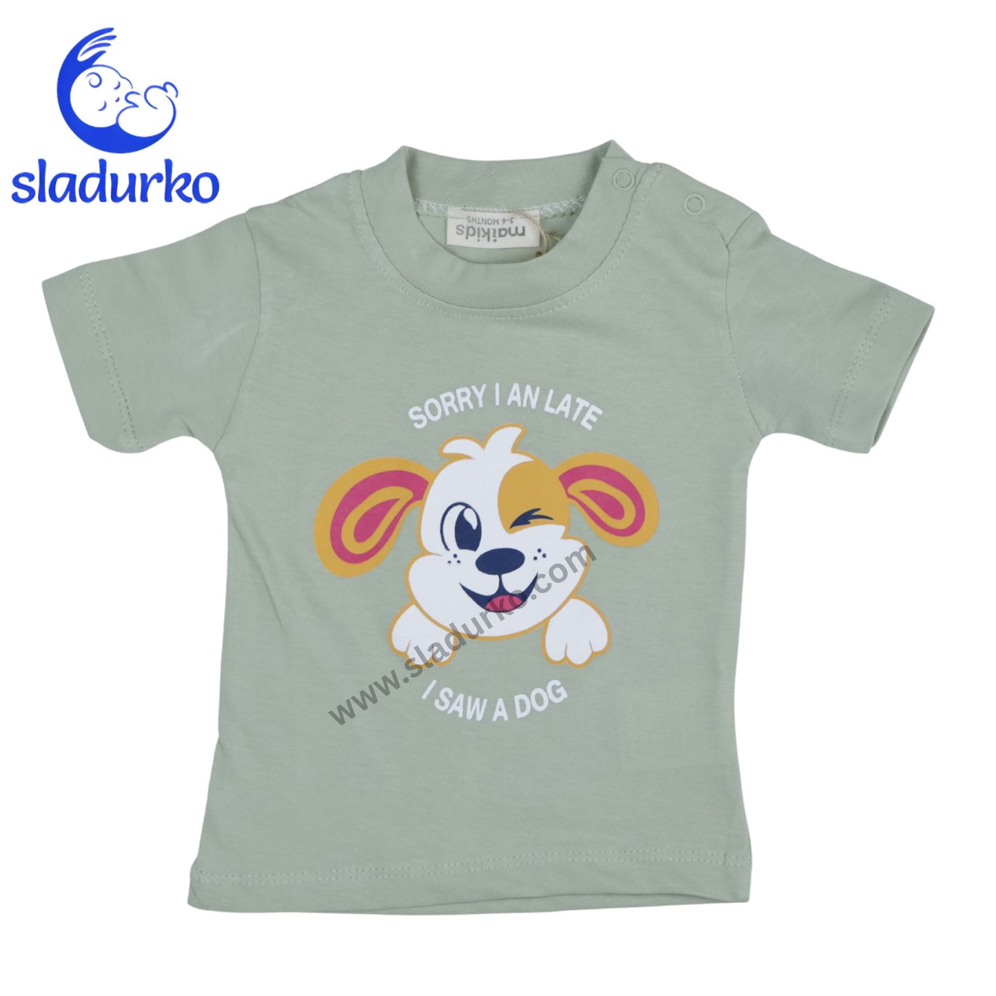 Летен комплект за момче “Doggy Fun” 100% памук