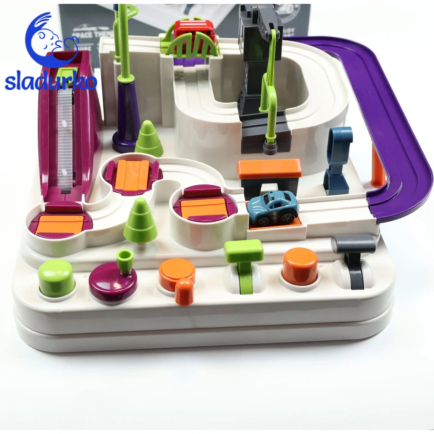 Интерактивна писта с 2 колички