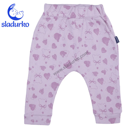 Детски панталон с висока талия