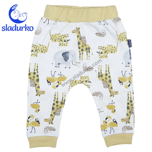 Детски панталон с висока талия