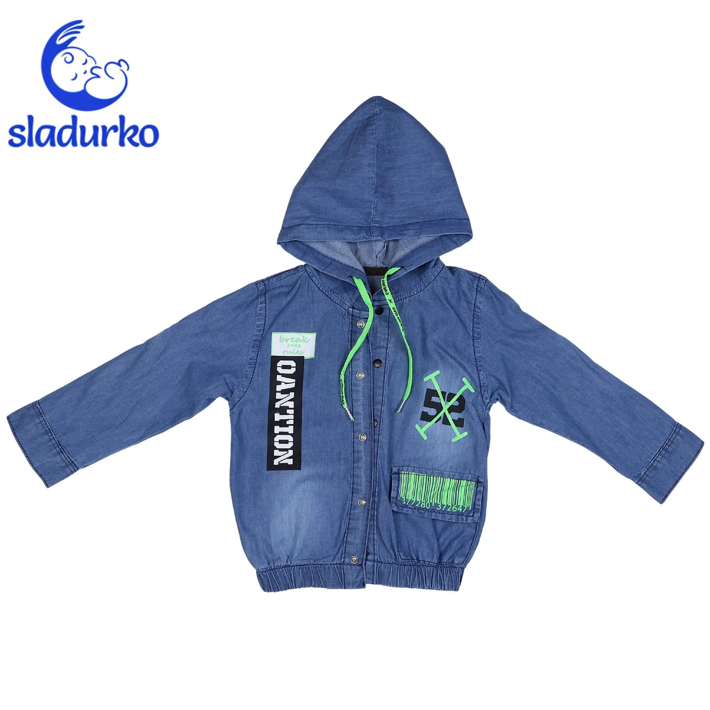 Пролетен дънков комплект за момче