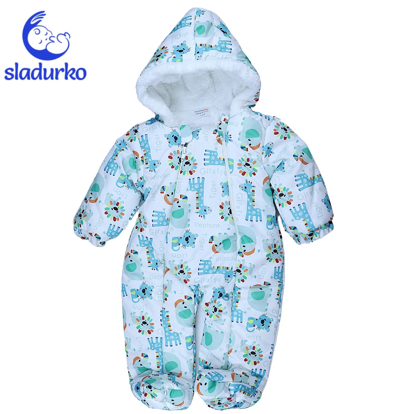 Бебешки космонавт с двоен цип