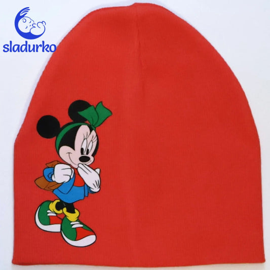 Шапка за момиче   -оранжева