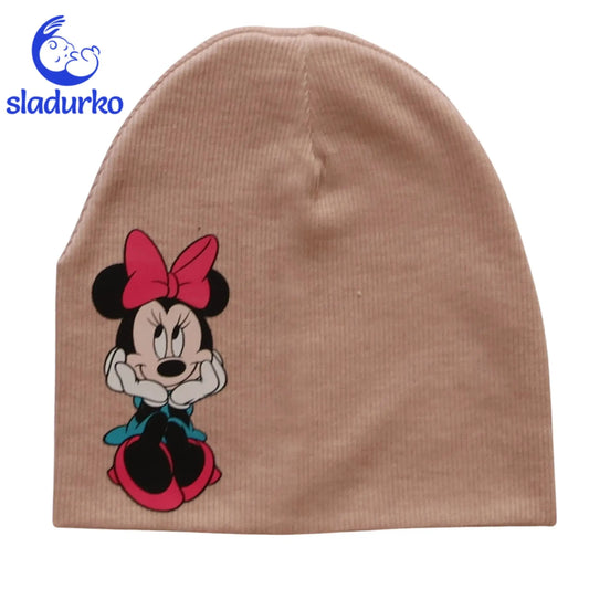 Шапка за момиче   - бежова