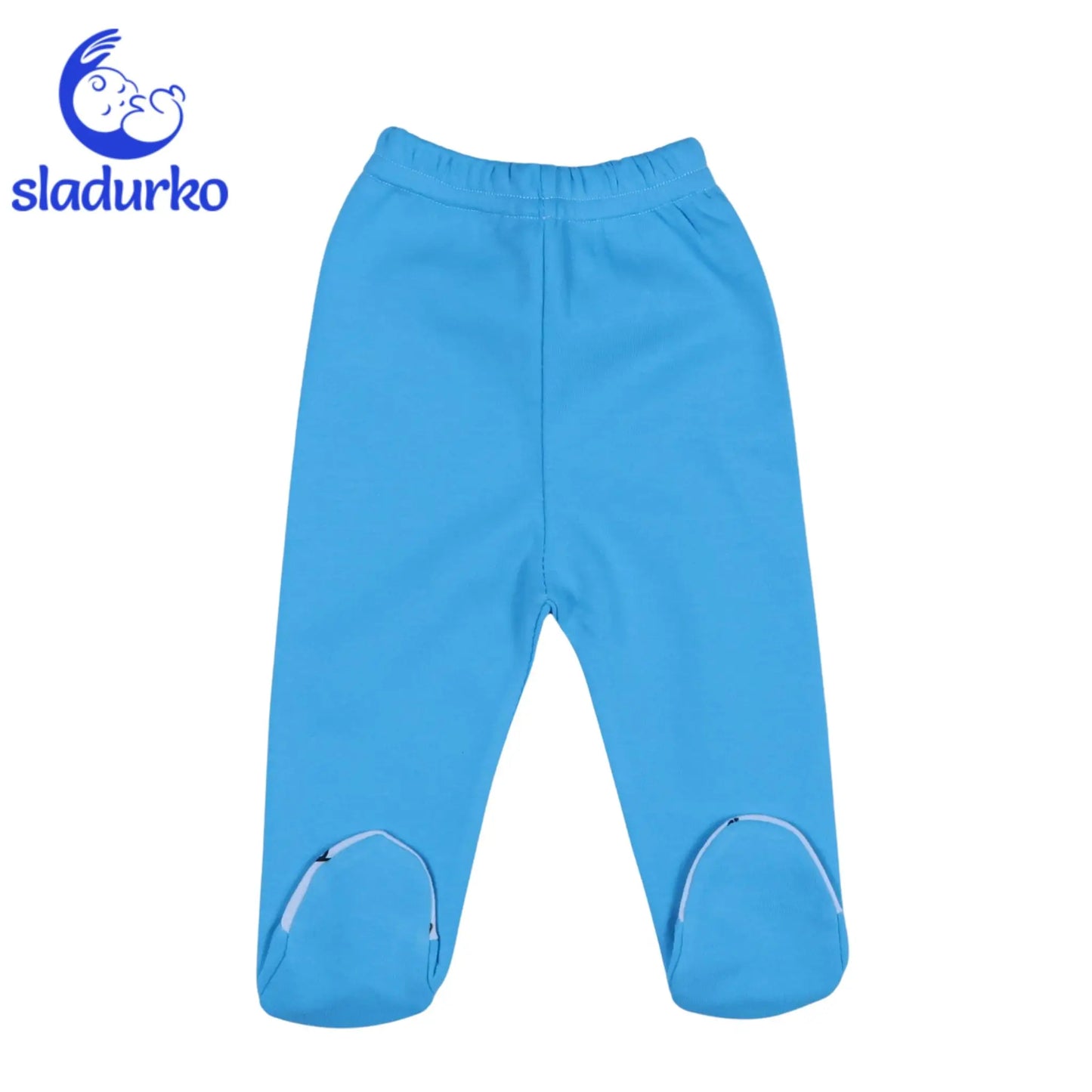 Бебешки комплект- горно със предно закопчаване и ританки с крачета