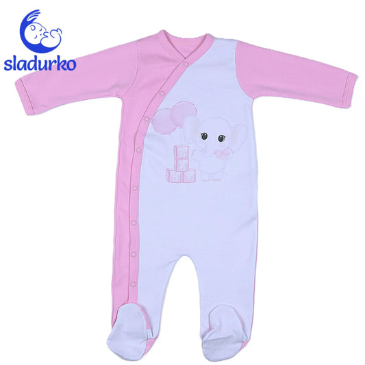 Гащеризон със странично закопчаване за момиче