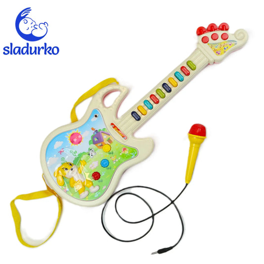 Детска китара с микрофон