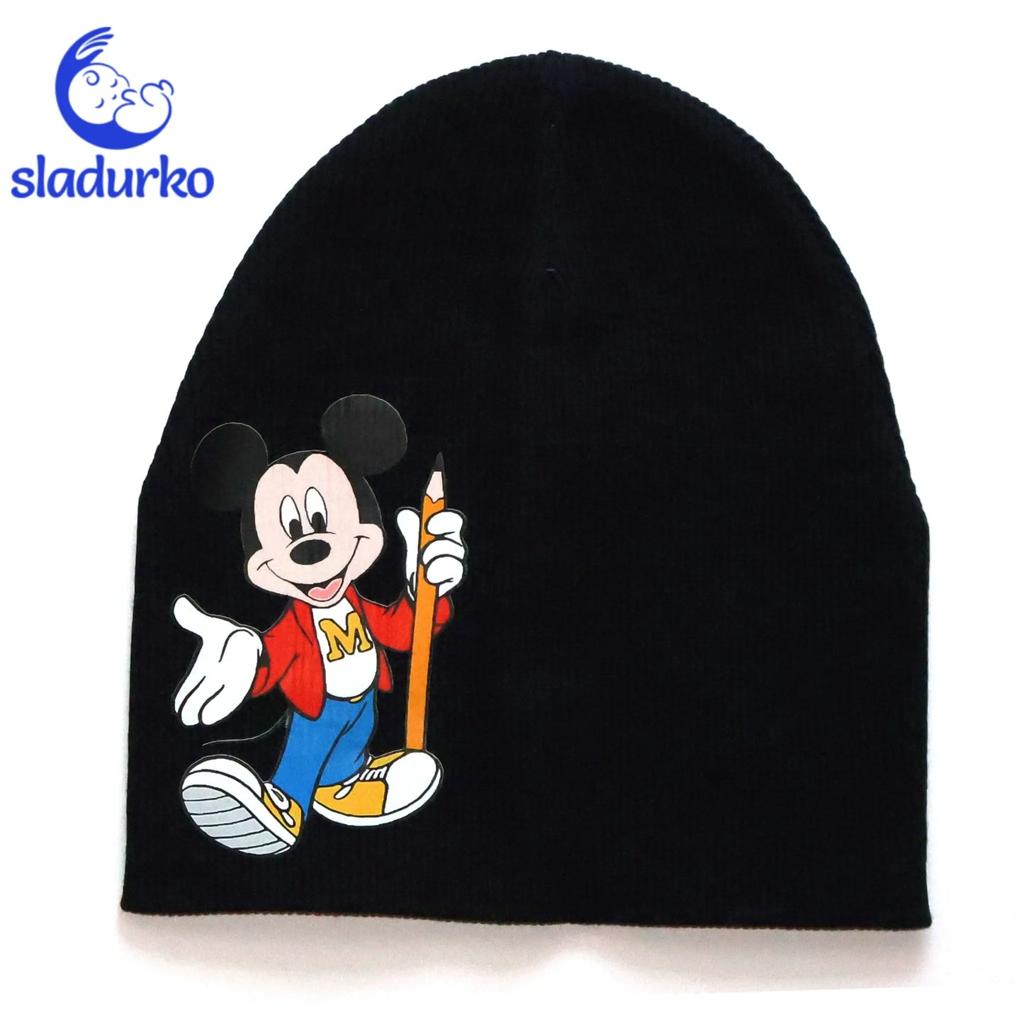 Шапка за момче   - черна