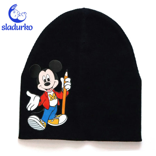 Шапка за момче   - черна