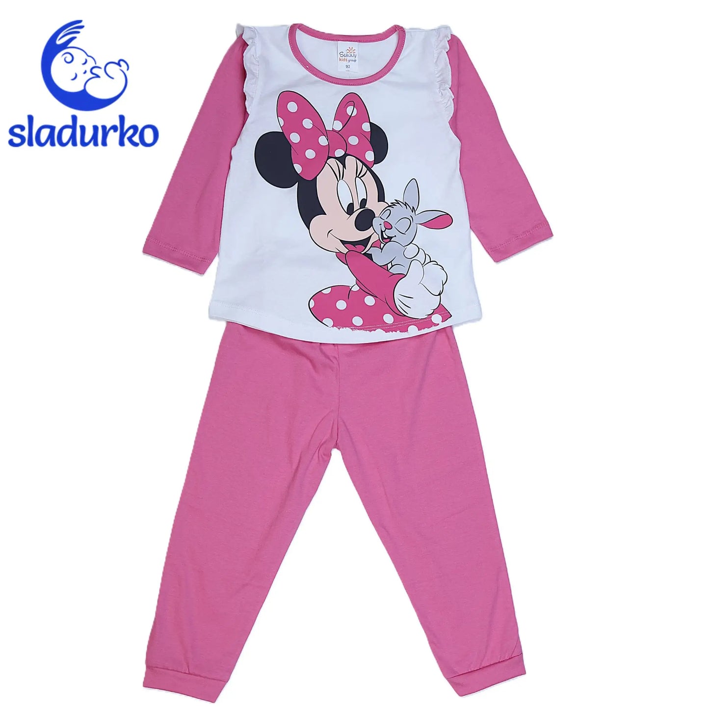 Пижама за момиче с дълъг ръкав