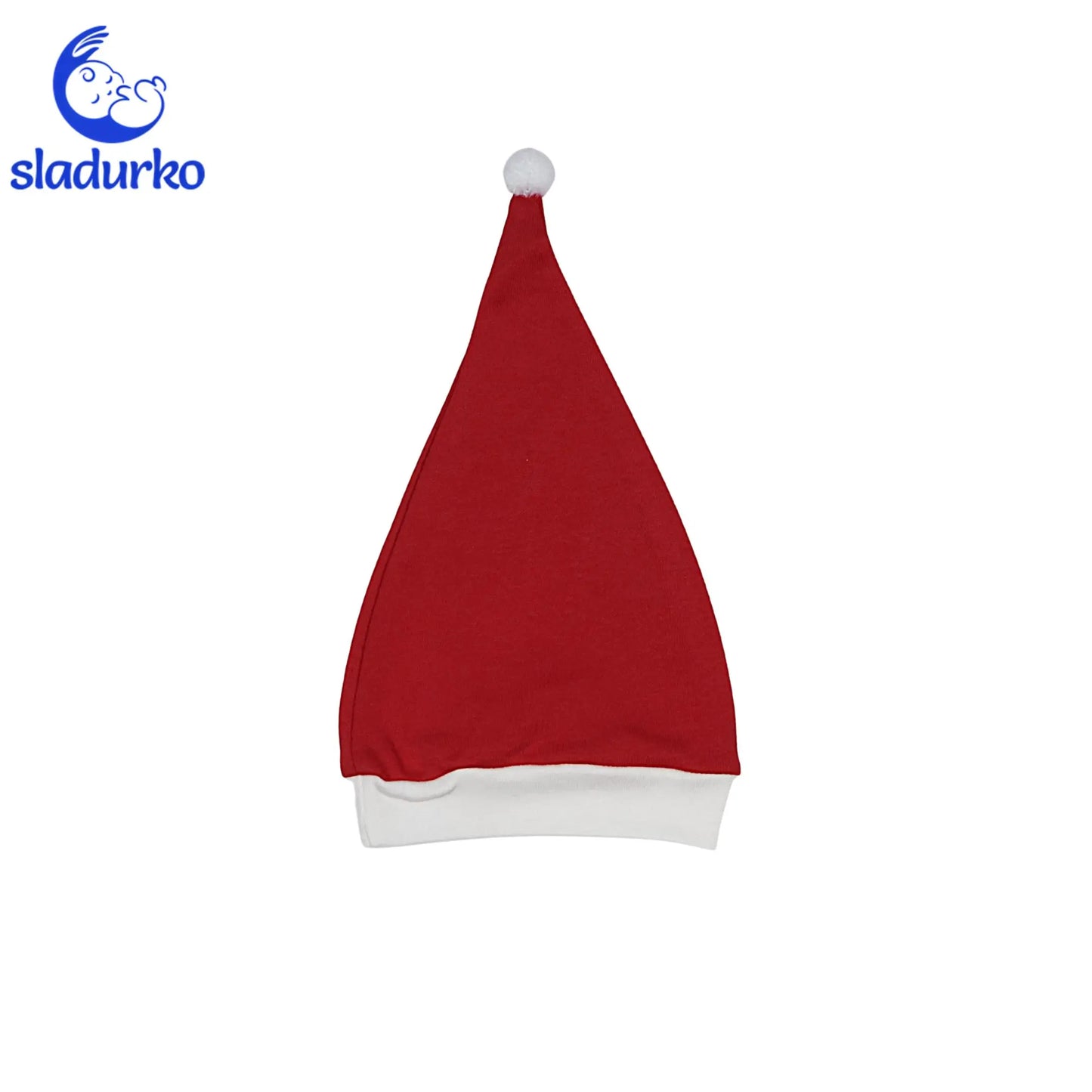 Комплект "Моята Първа Коледа" (3 части) - Боди, Панталон и Коледна Шапка