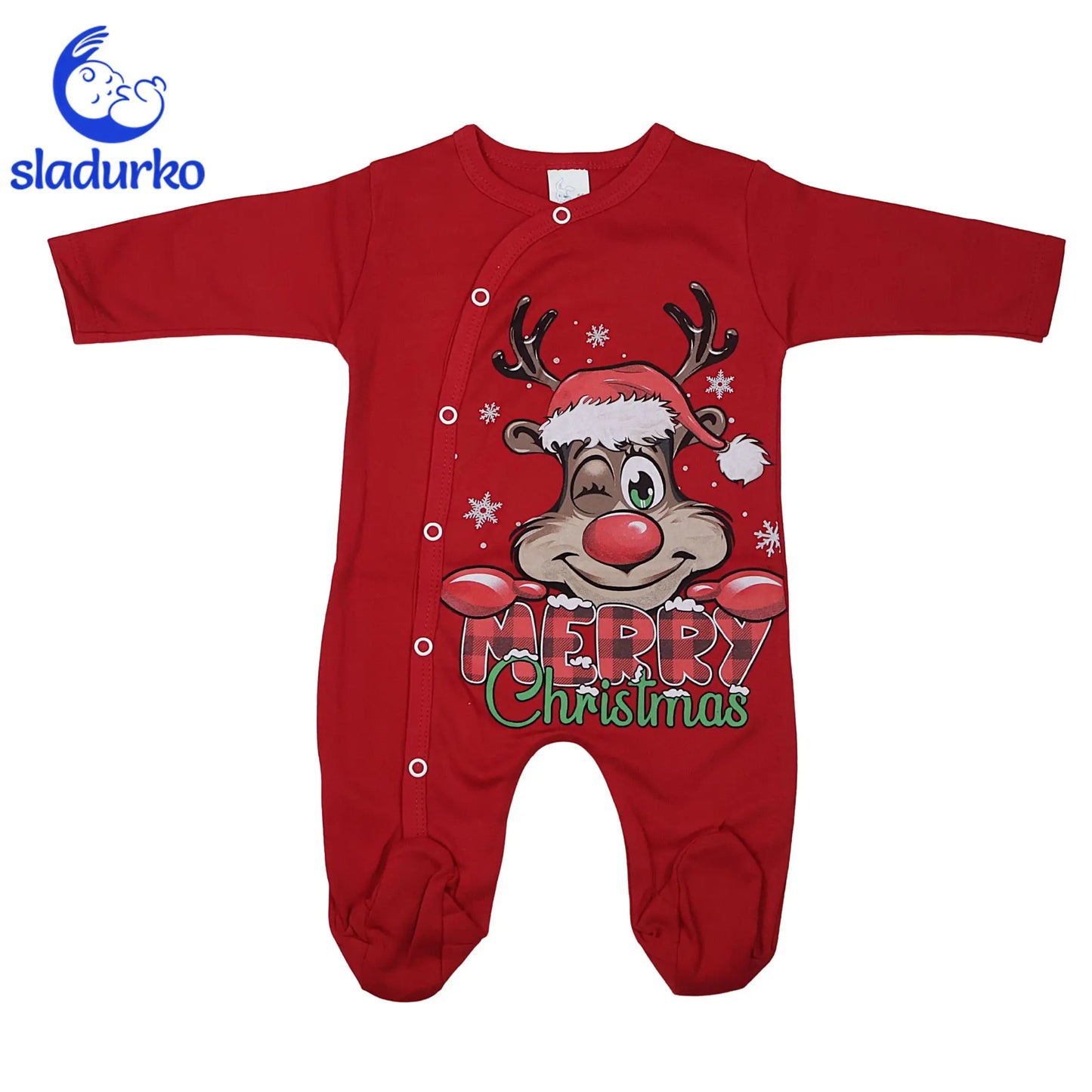 Весел Коледен Гащеризон за Вашето Бебе