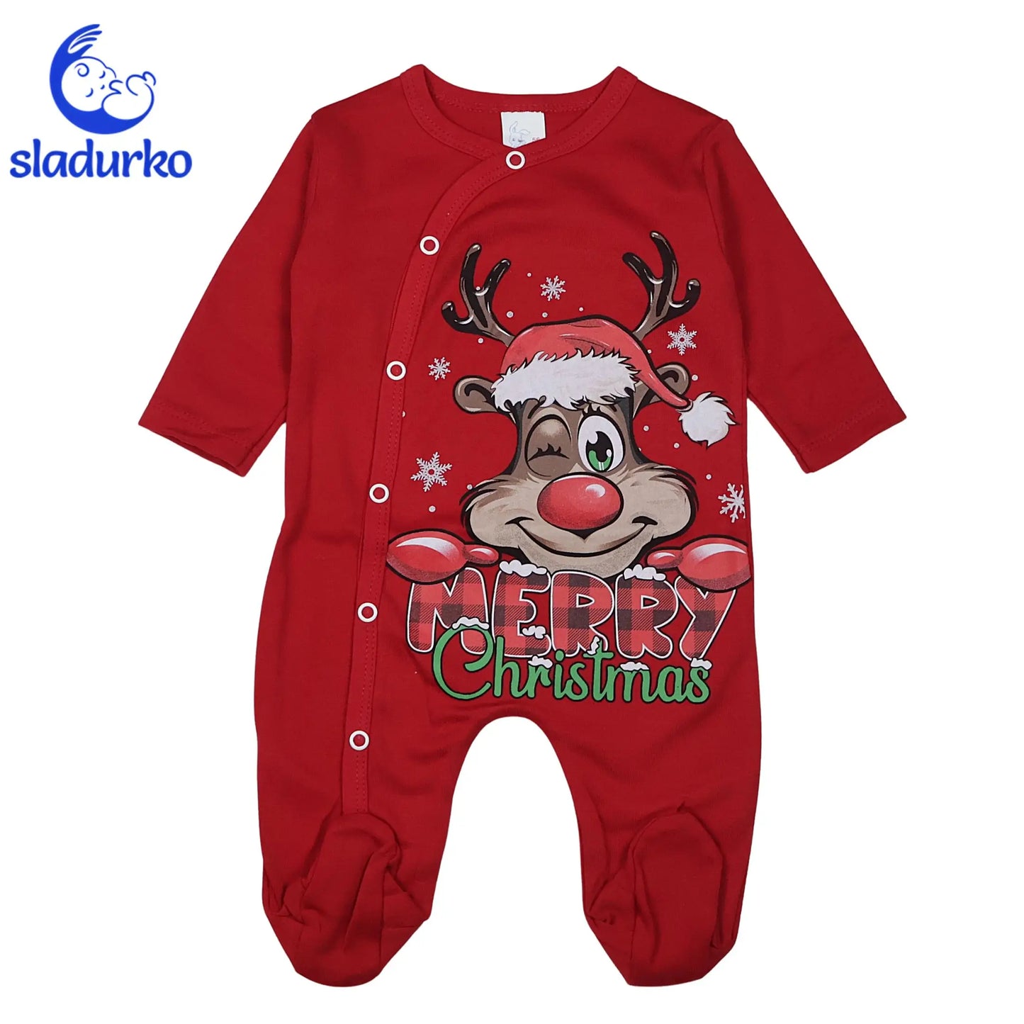 Весел Коледен Гащеризон за Вашето Бебе