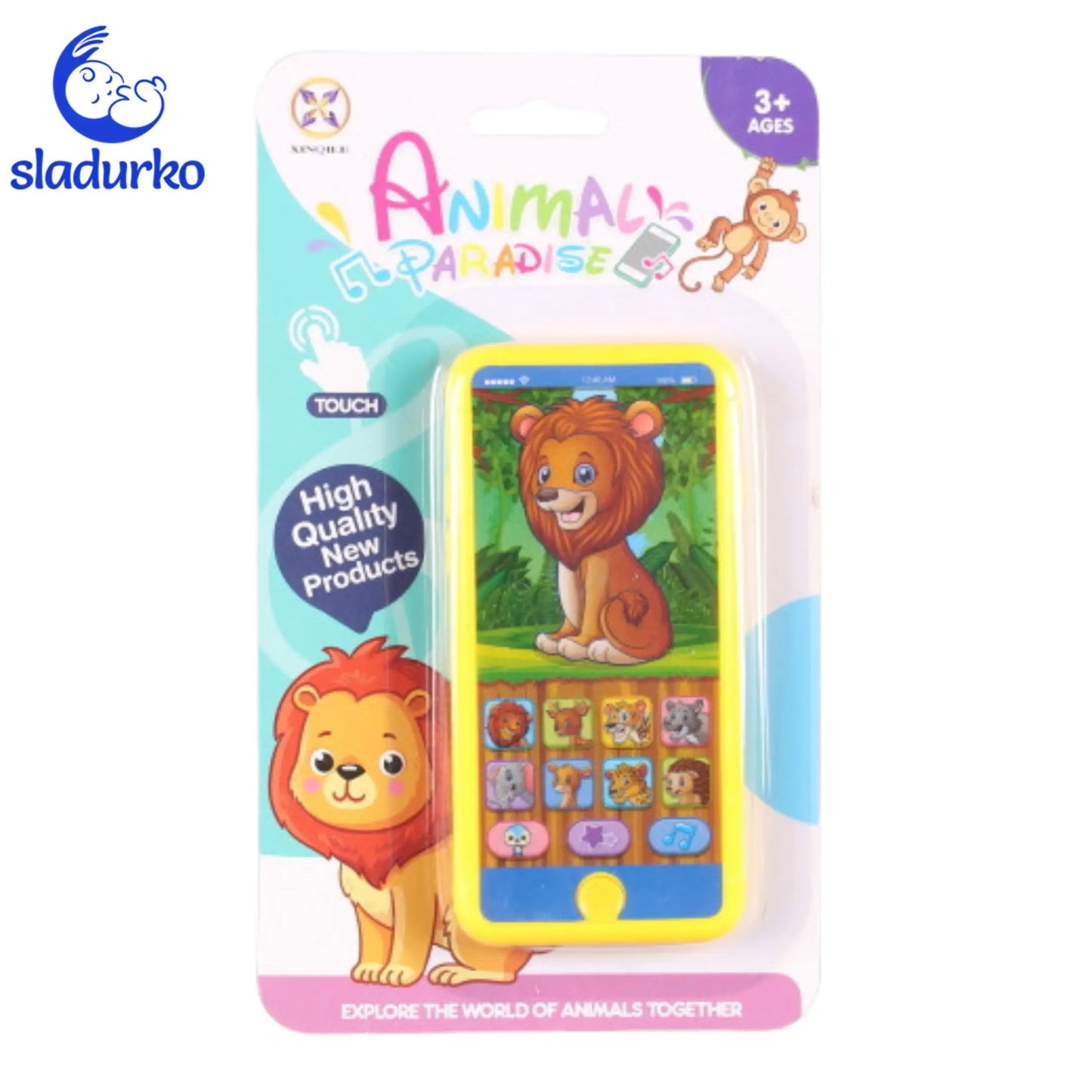 Телефон с тъч бутони