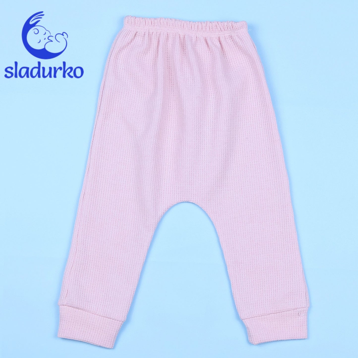 Детски комплект две части - боди и панталонки за момиче