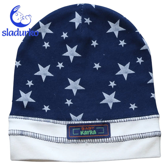 Шапка за момче със звезди