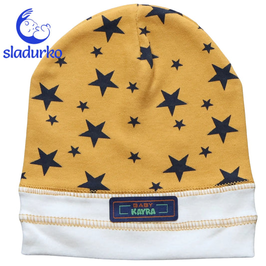 Шапка за момче със звезди