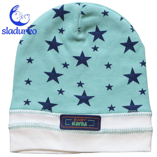 Шапка за момче със звезди