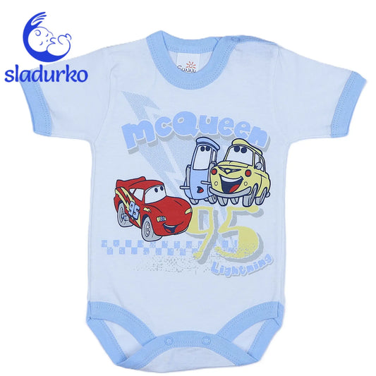 Боди с къс ръкав с апликация