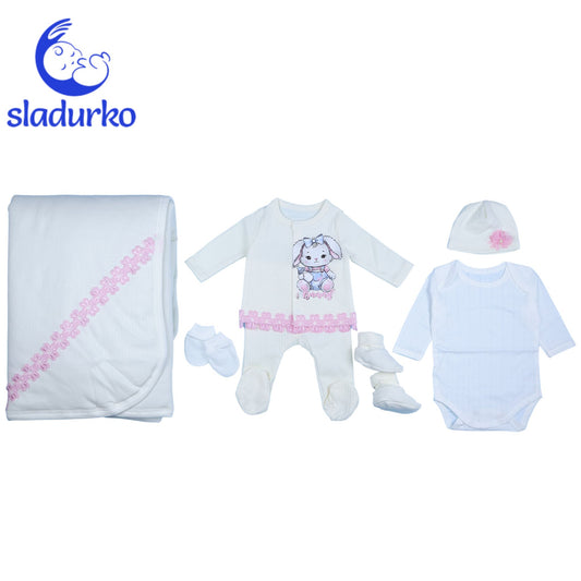 Комплект за изписване на момиче от 7 части