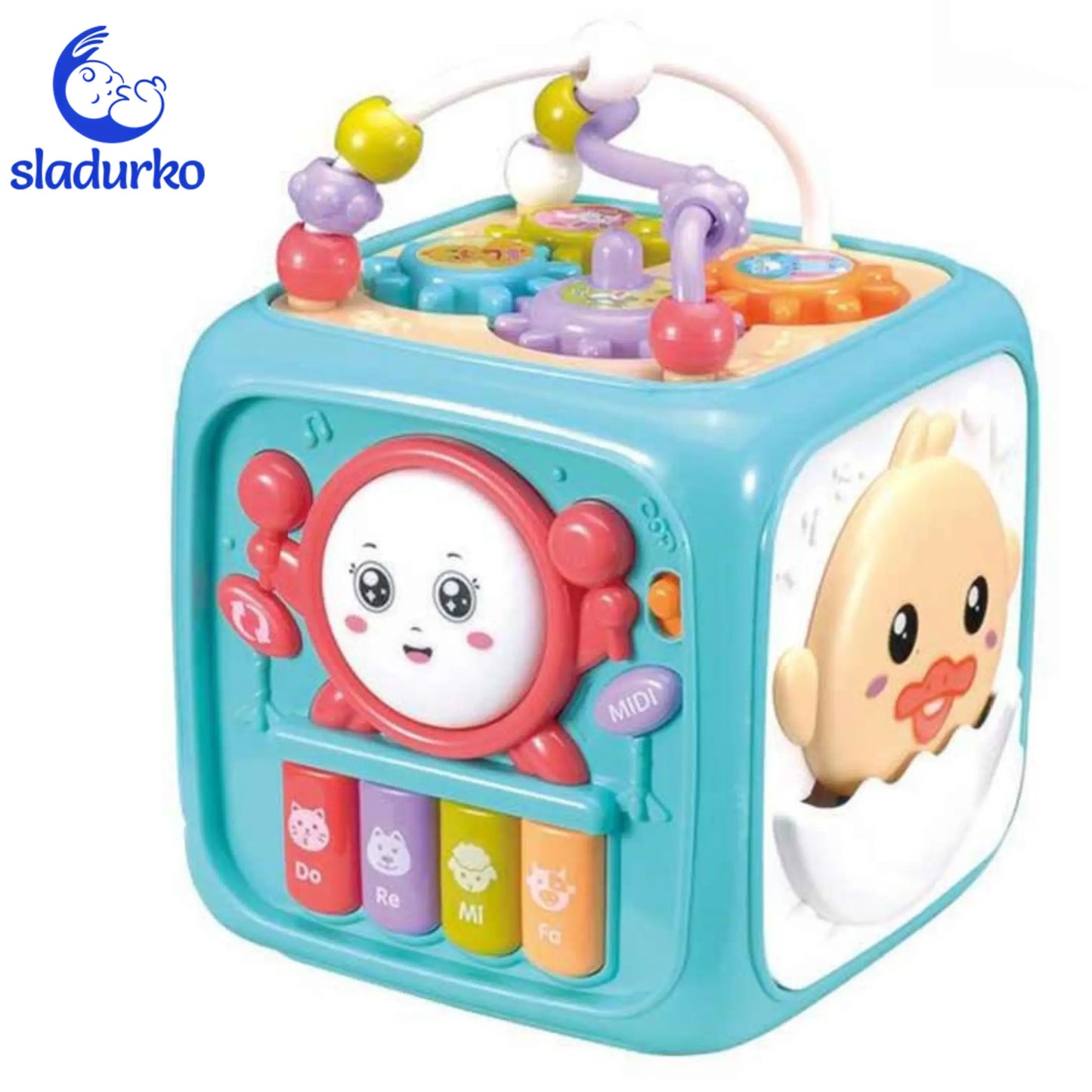 Бебешки занимателен куб