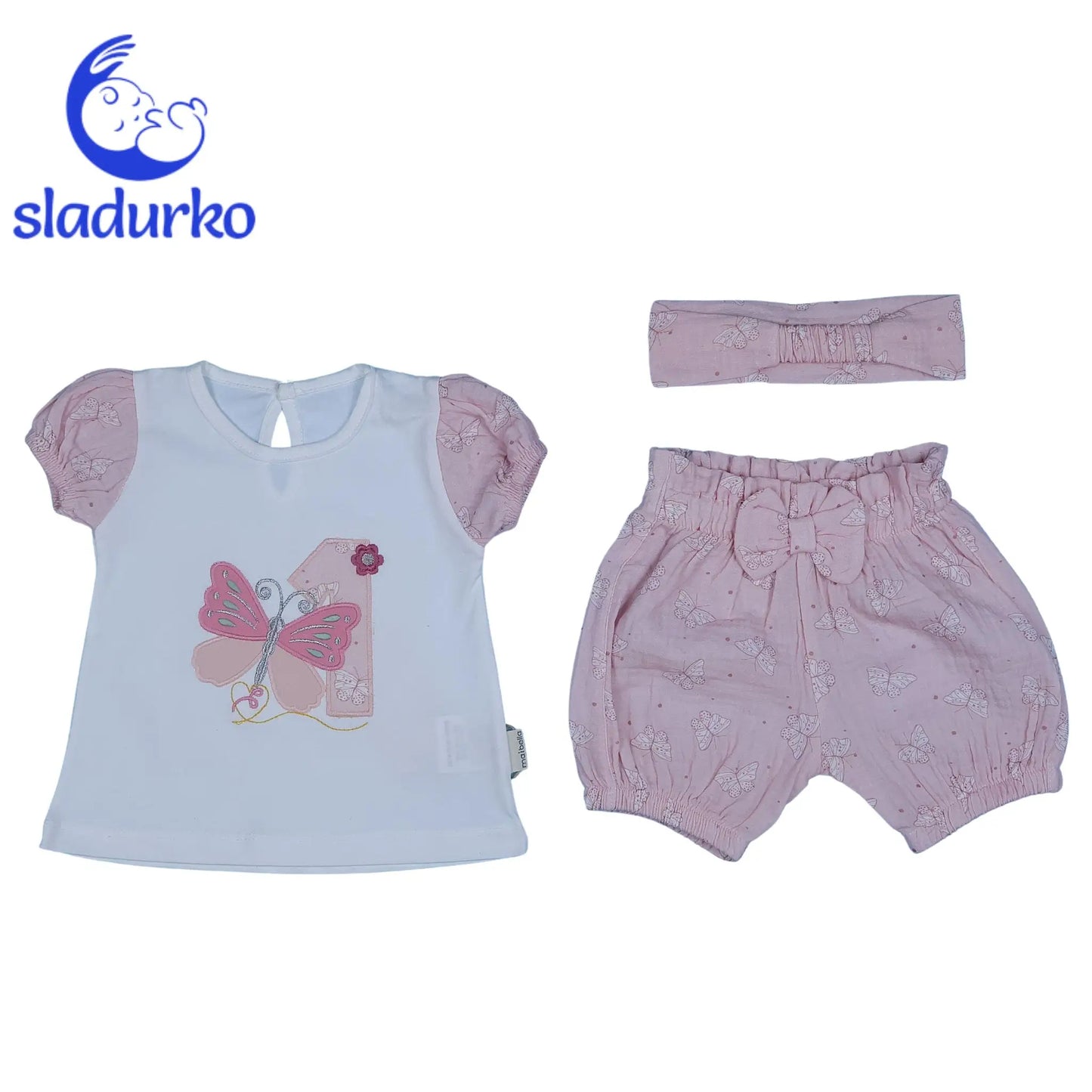 Комплект за момиче от три части