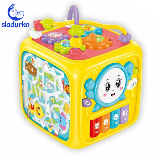 Бебешки занимателен куб