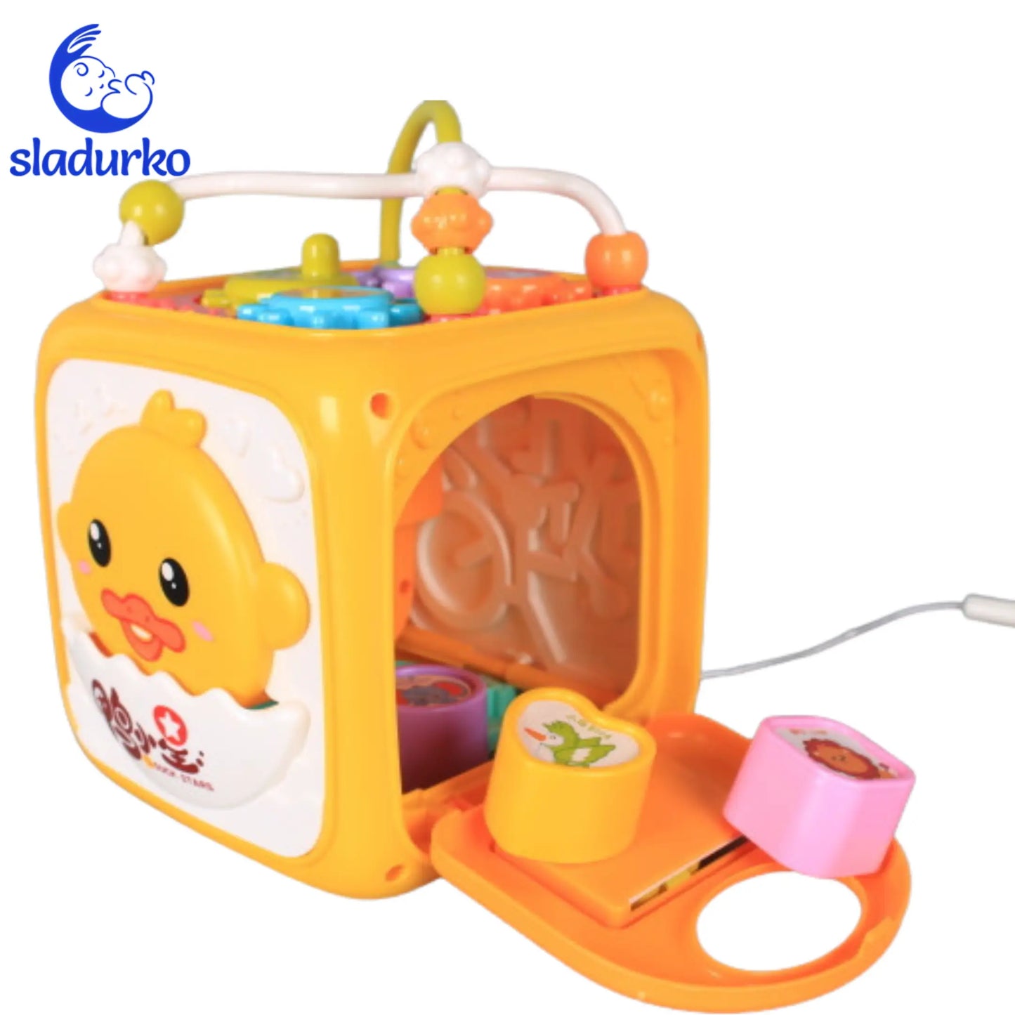 Бебешки занимателен куб