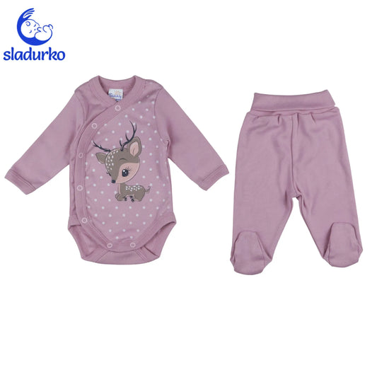 Практичен комплект от две части за момиче