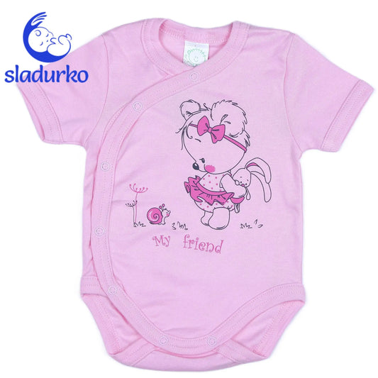 Боди с дясно странично закопчаване