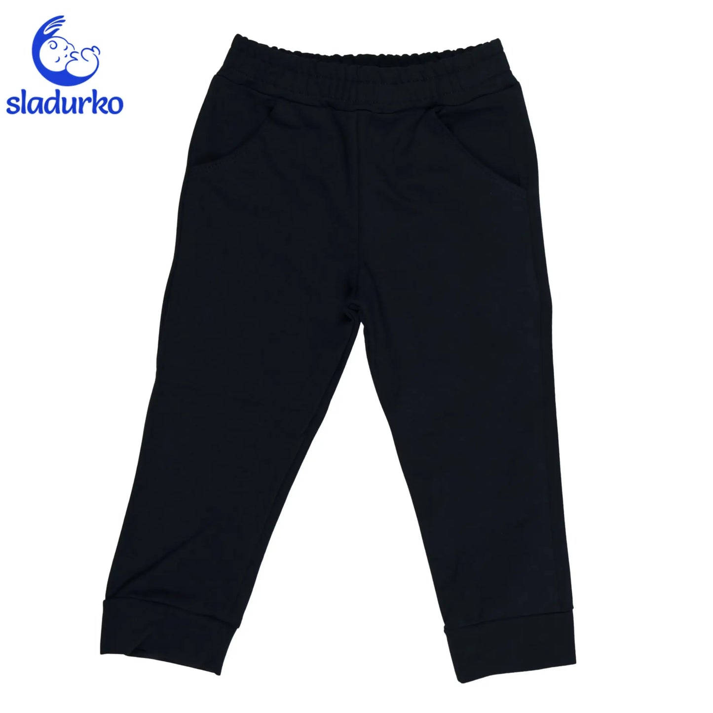 Детски комплект от 2 части – Синя блуза и тъмносин панталон